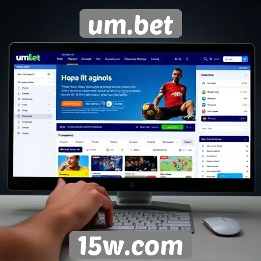 Análise da interface do usuário do site um.bet